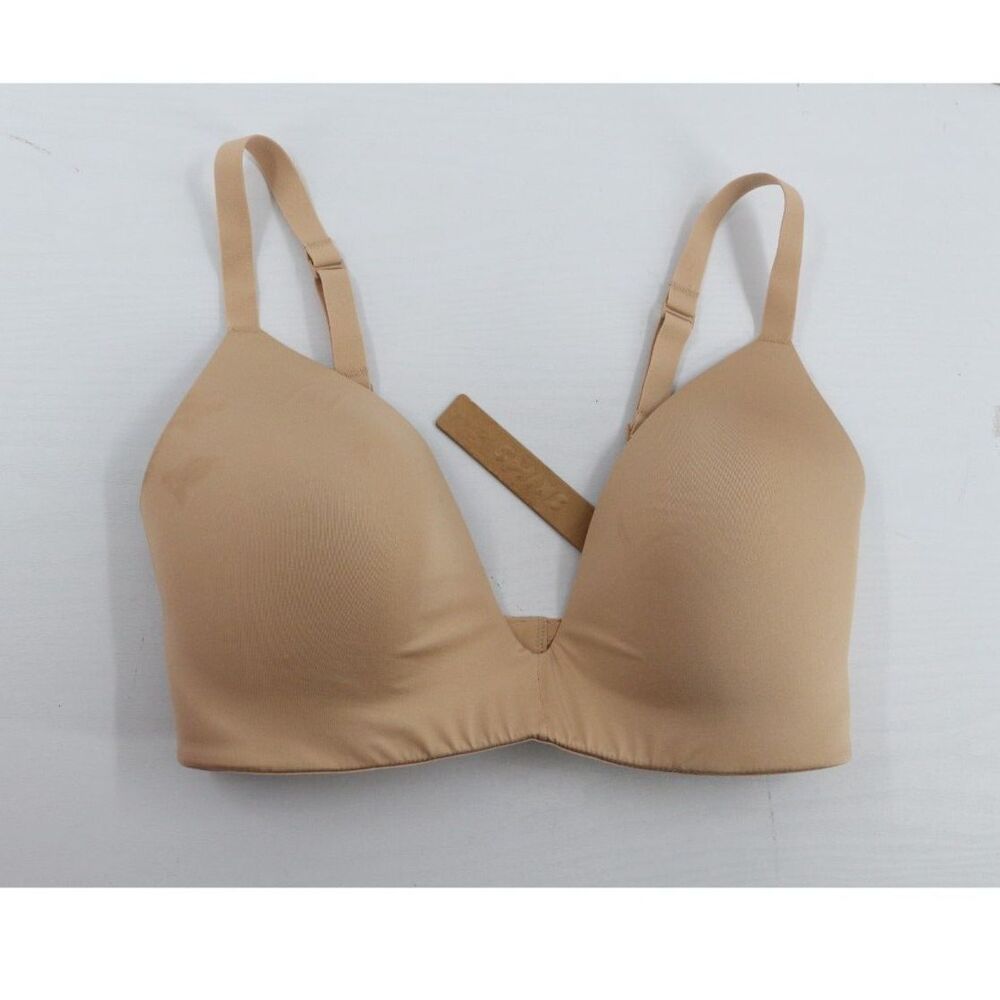 Skims Wireless Form T-Shirt Bra Size 34DD Color Clay Beige NEW